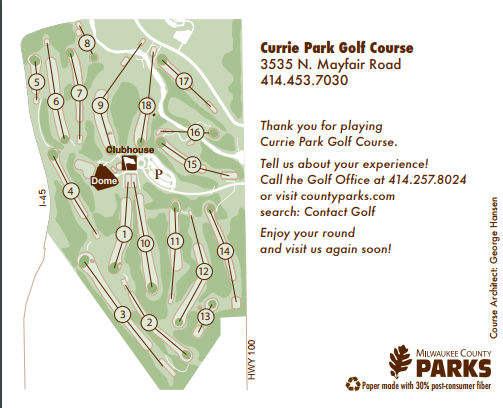 Currie Park Golf Course MKE Golf Currie Park Golf Course MKE Golf